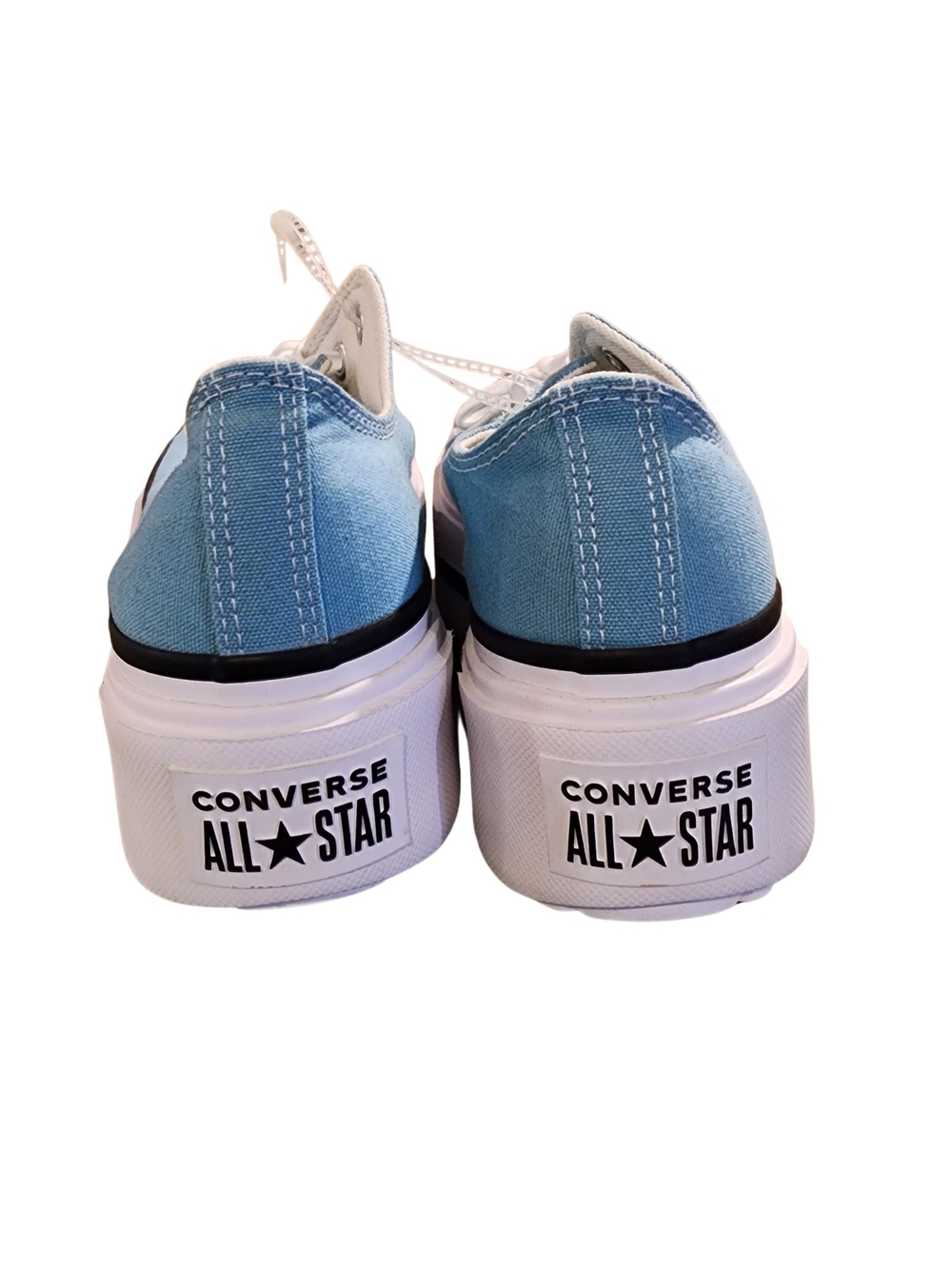 Converse Chuck Taylor All Star Lift Double Stack Ox Deja Blue Women's 9 / Men 7 - Picture 3 of 7